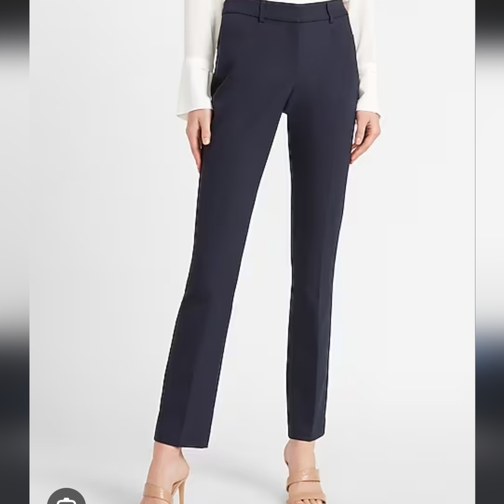 Size 12 Blue express columnist barely boot pants womens.